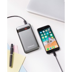 Intenso Powerbank PD10000 - 10000mAh Black Power Bank | Compact & Fast Charging Solution
